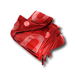 Printed Lava Wool Poncho